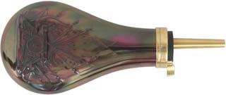 Powder Flask,
Colt pattern for Army & Navy revolvers,
accepts all spouts with 10-1mm threads